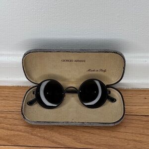 Emporio Armani Rare 90s vintage preppy pantos frames.